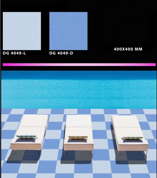 Parking Tile 400 X 400 - Ceramic Mosaic, 400 X 400 Mm Size | Gloss & Matt Finish, Plain Design For Interior Floor Solutions