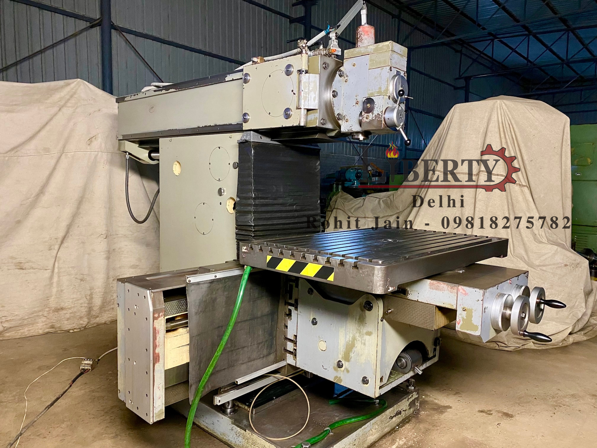 Maho Mh-1000 Universal Milling Machine - Table Size 1250 Mm X 740 Mm, Xyz Travel 1000 Mm X 750 Mm X 600 Mm, 360â° Table Rotation, Versatile For Milling & Boring Jobs