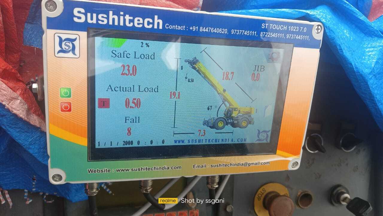 Crawler Crane Safe Load Indicator. Application: Industrial