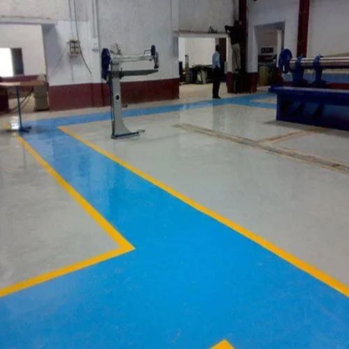 Epoxy Floor Coating Services - Epoxy, 2-3 Mm Thick, Gray | Chemical & Wear Resistance, Ideal For Garages, Warehouses, Living Spaces