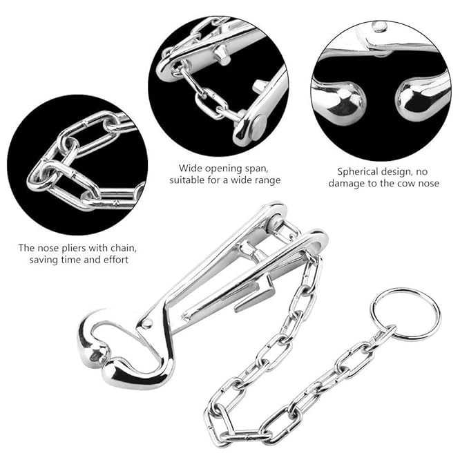 Bull Holder Veterinary Instruments Dimension(l*w*h): 7 Inch (In)