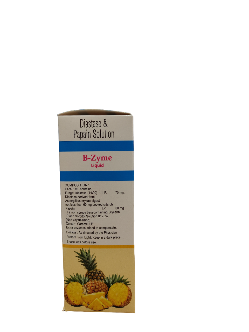 Diastase And Papain Solution 200 Ml
