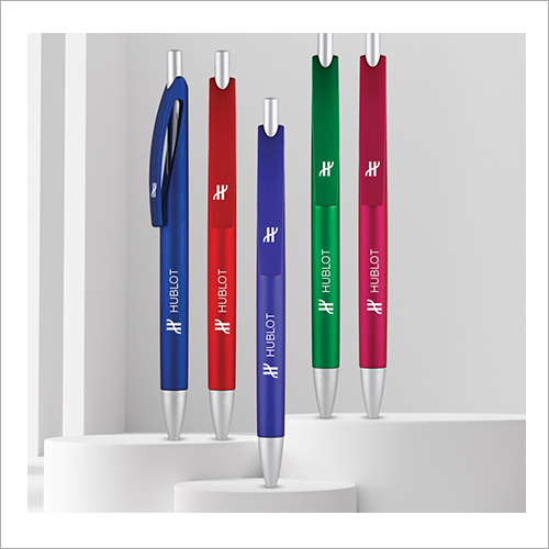 Promotion And Passion Ball Pen - Plastic Material, Multi-Color Design , Customizable Logo and Contact Information