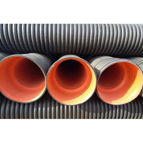 500Mm Double Wall Corrugated Hdpe Pipe Application: Industrial