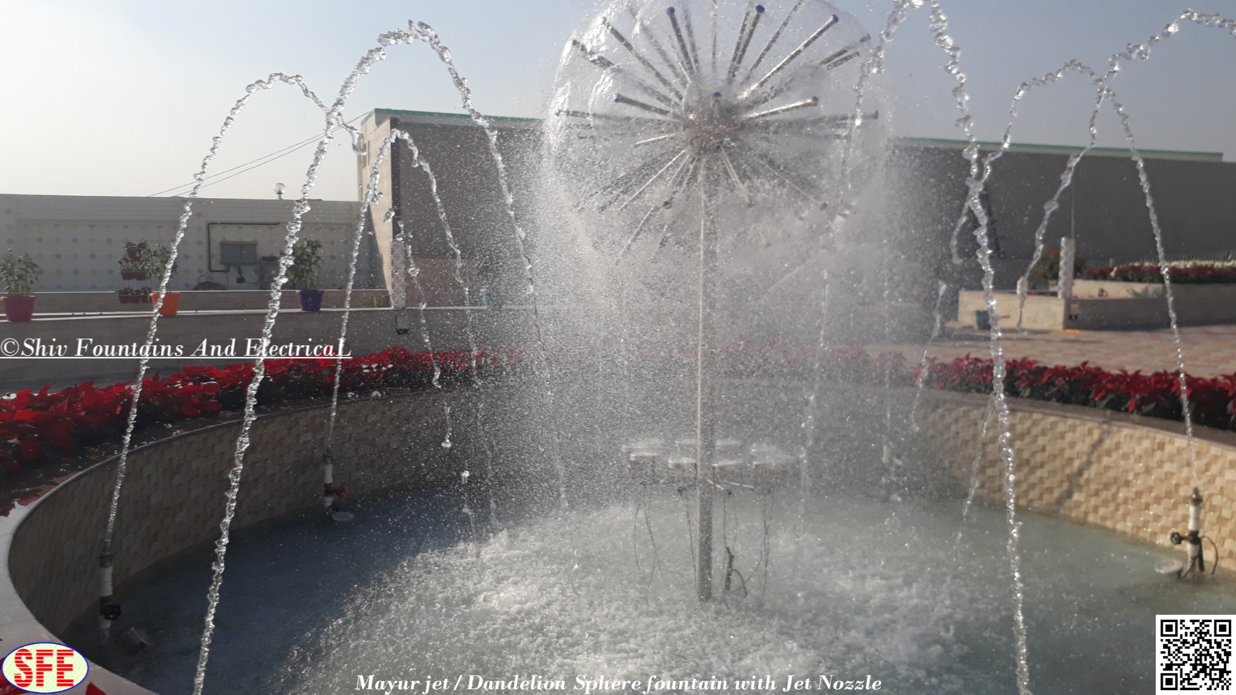 Any Color Peacock Water Fountain