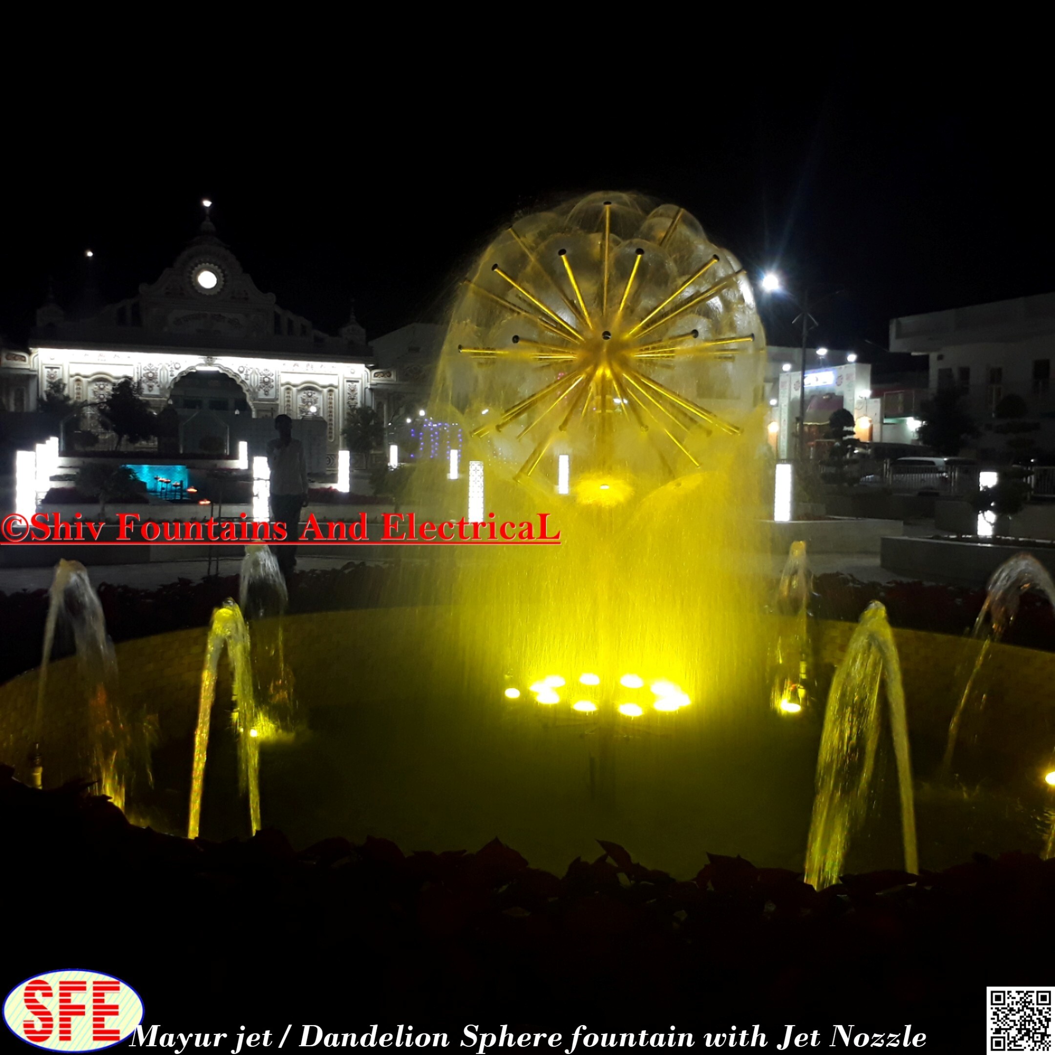 Any Color Peacock Water Fountain