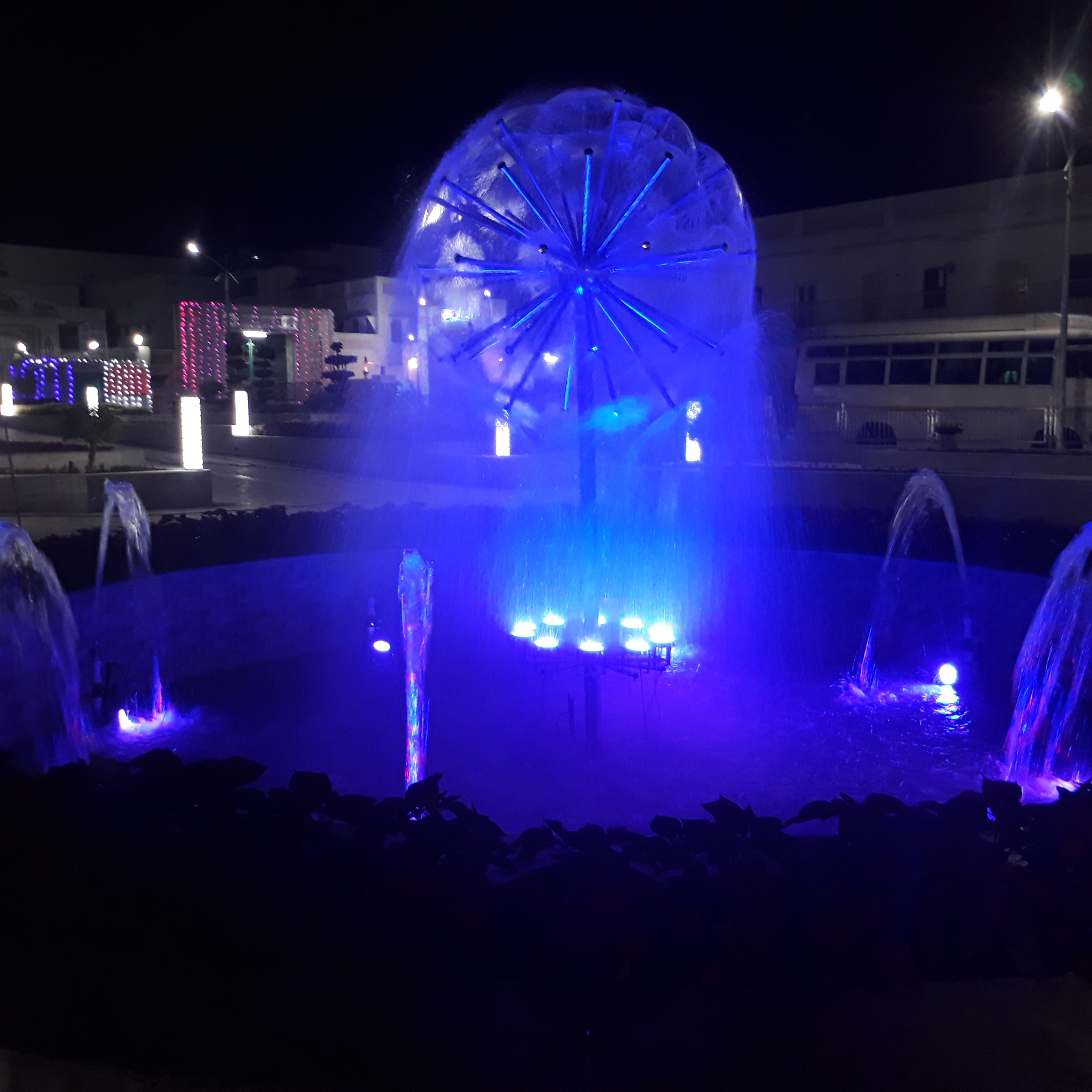 Any Color Peacock Water Fountain