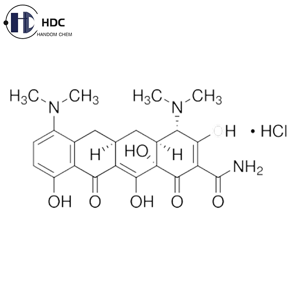 Minocycline Hydrochloride Boiling Point: 813a