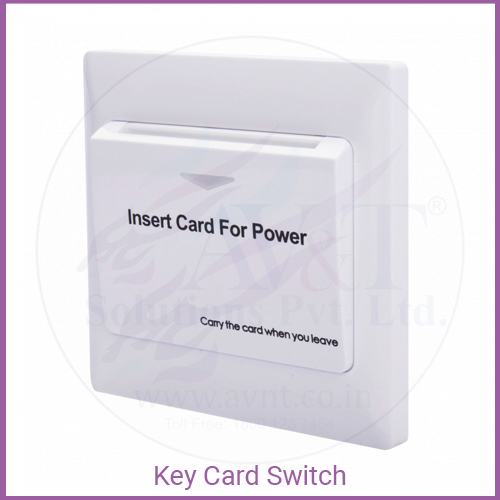 होटल के कमरे के लिए ब्राउन कुंजी कार्ड स्विच