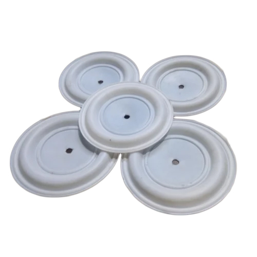 Grey Ptfe Coated Rubber Diaphragm