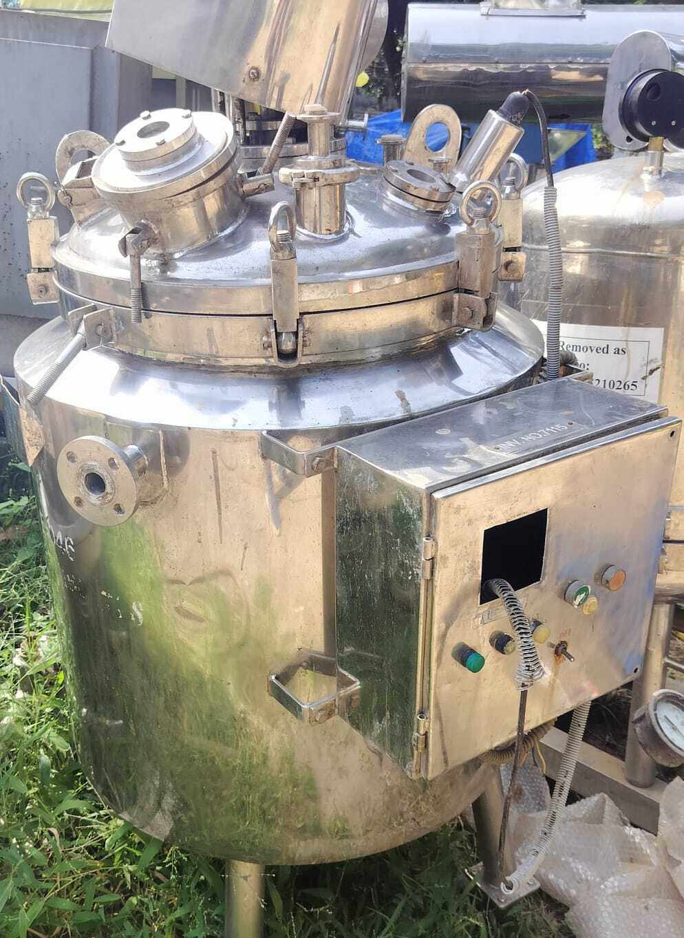 200ltrs Reactor Gmp