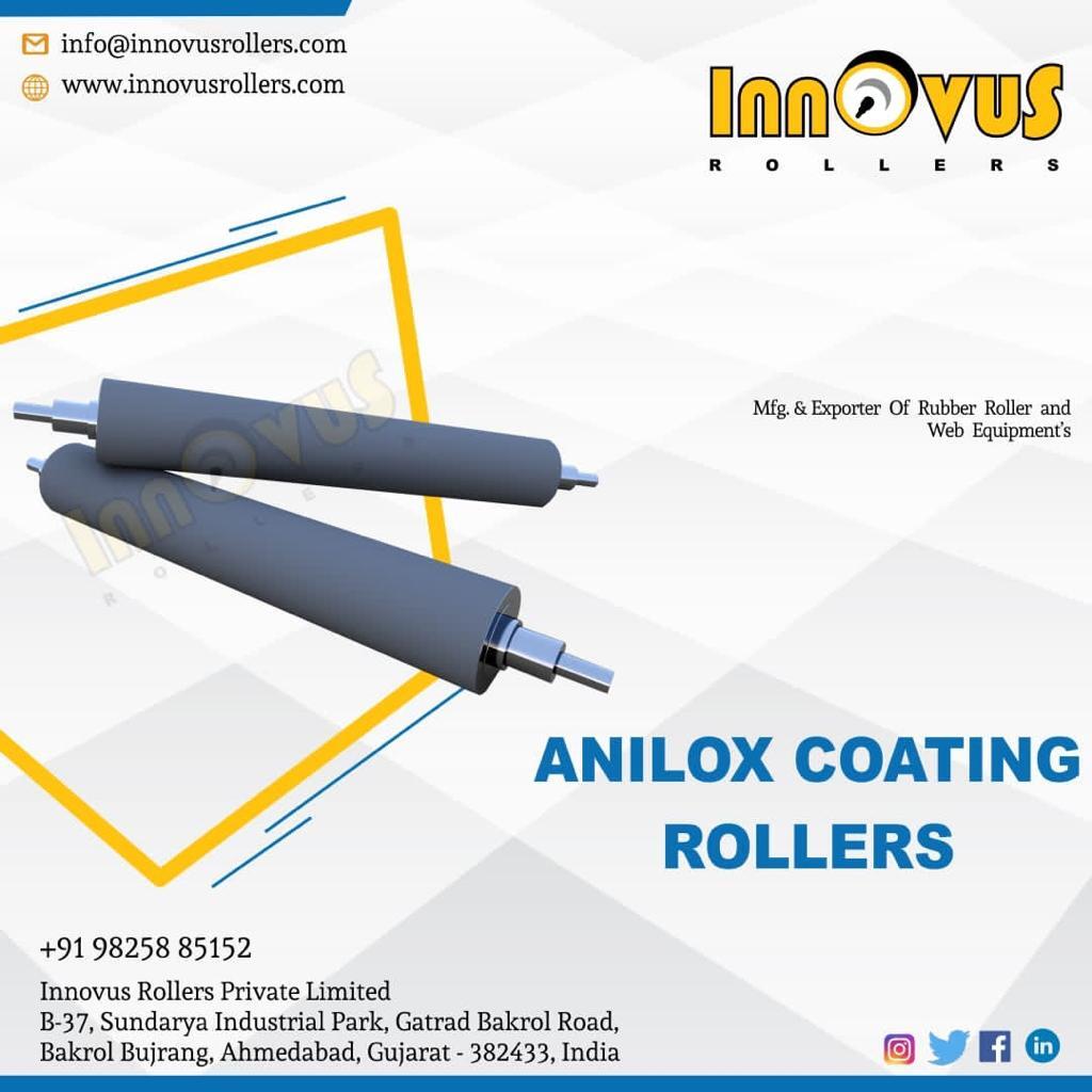 Anilox Roller - Chrome Coated, Customized Size In Silver | Lightweight & Durable For Textile Printing, Excellent Print Quality With 80 To 600 Lpi