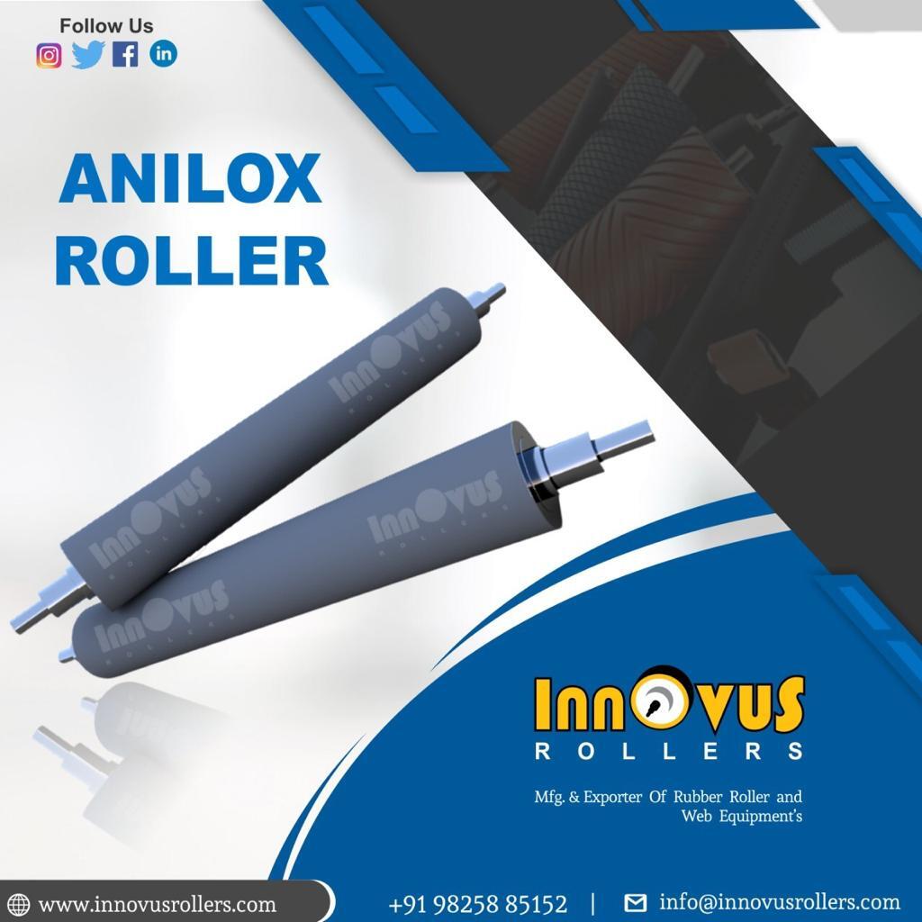 Anilox Roller - Chrome Coated, Customized Size In Silver | Lightweight & Durable For Textile Printing, Excellent Print Quality With 80 To 600 Lpi