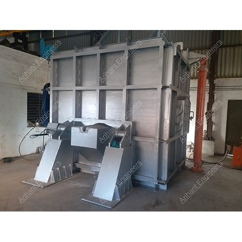 Zinc Tilting Hydraulic Furnace - Application: Automatic