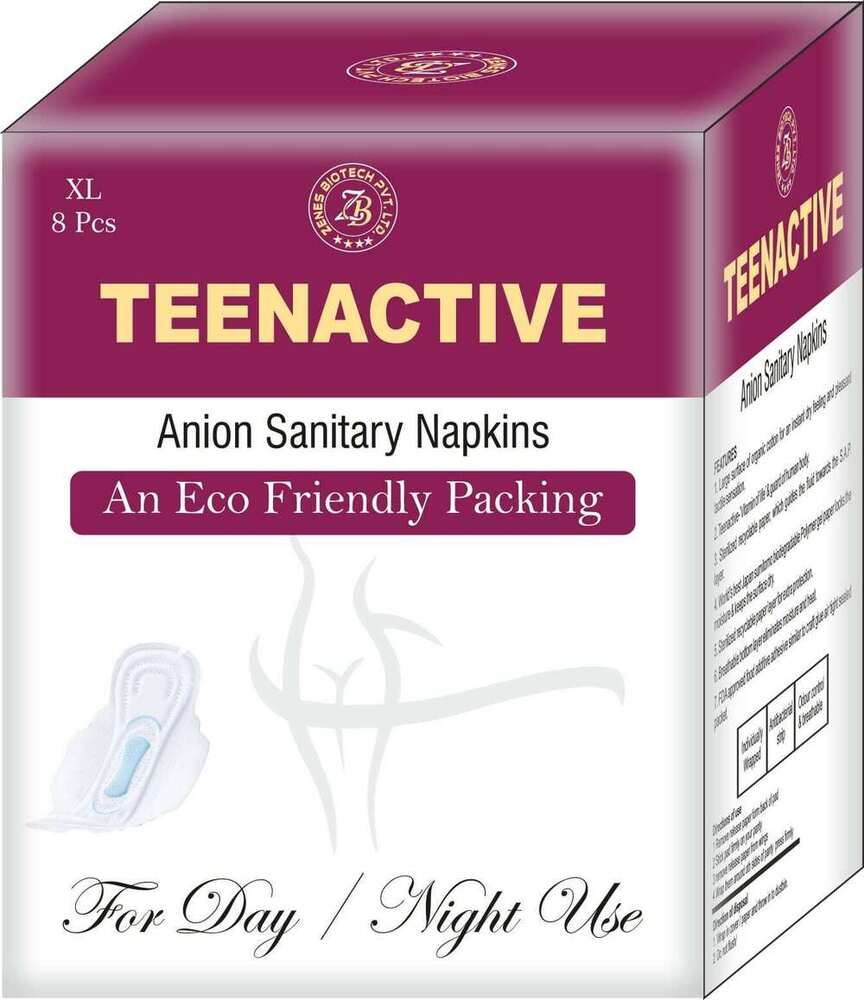 Teenactive सैनिटरी नैपकिन्स