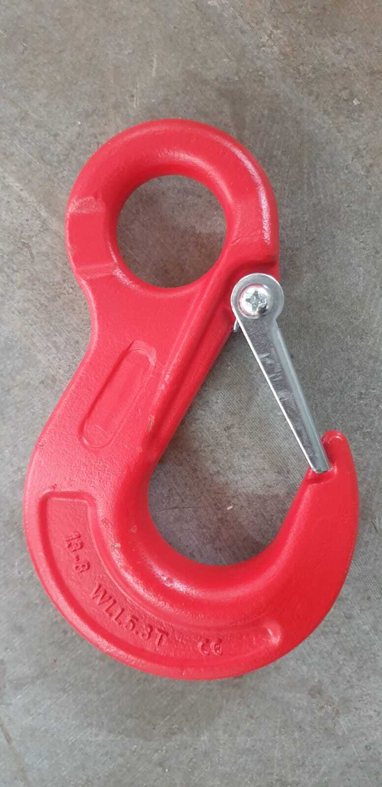 Eye Hook - Flat, Round, Swivel & Clevis Eye Sling Hooks | Integrated Latch For Enhanced Safety, Manual Installation Capability