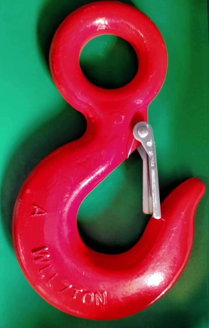 Eye Hook - Flat, Round, Swivel & Clevis Eye Sling Hooks | Integrated Latch For Enhanced Safety, Manual Installation Capability