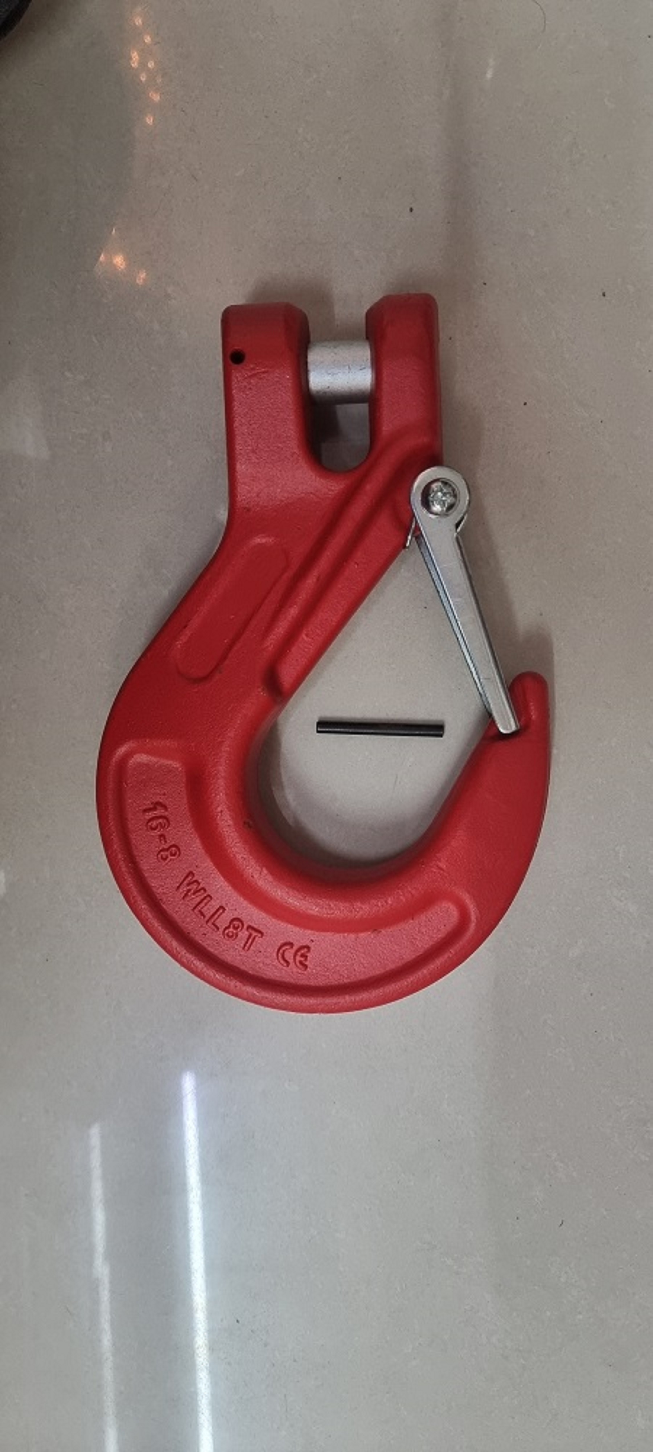 Clevis Sling Hook - Other Material Integrated Latch For Better Safety | Manual Install Includes Flat Round Swivel Eye Variants