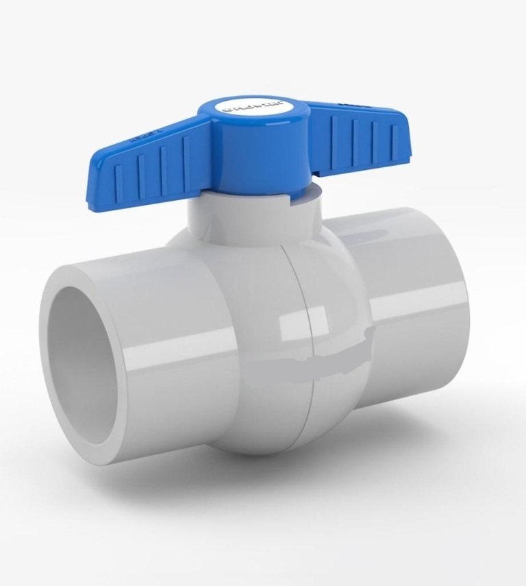 Upvc Short Handle Ball Valve - High-quality Upvc, 15 To 100mm Sizes, Available In White, Grey, And Black | Ideal For Agriculture And Plumbing Applications, Easy To Operate And Maintain
