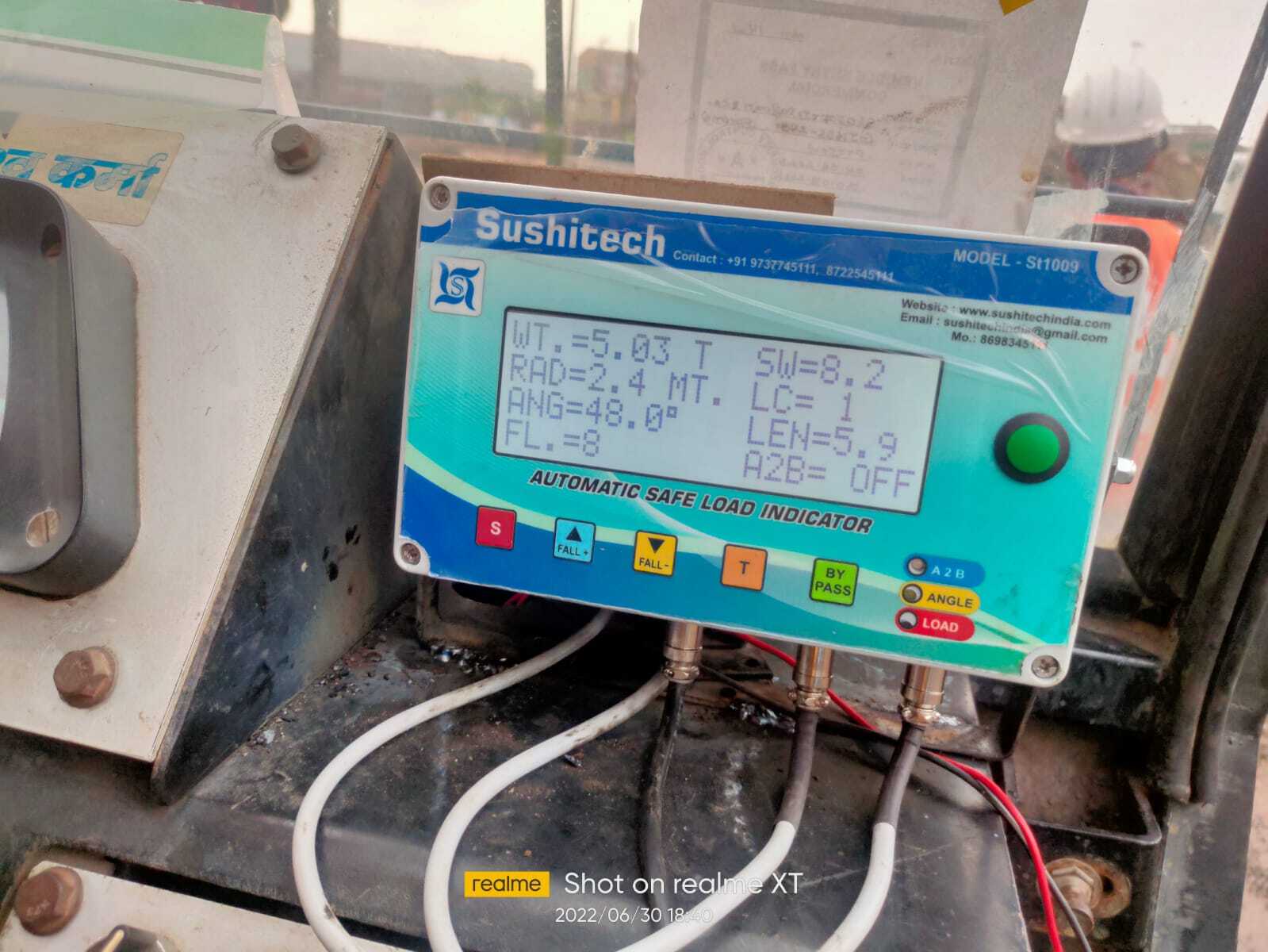 Plastic Automatic Safe Load Indicator