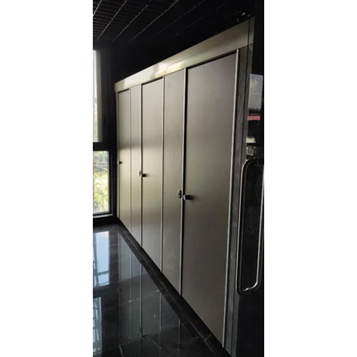 ग्रे मॉड्यूलर एथेना टॉयलेट क्यूबिकल पार्टिशन