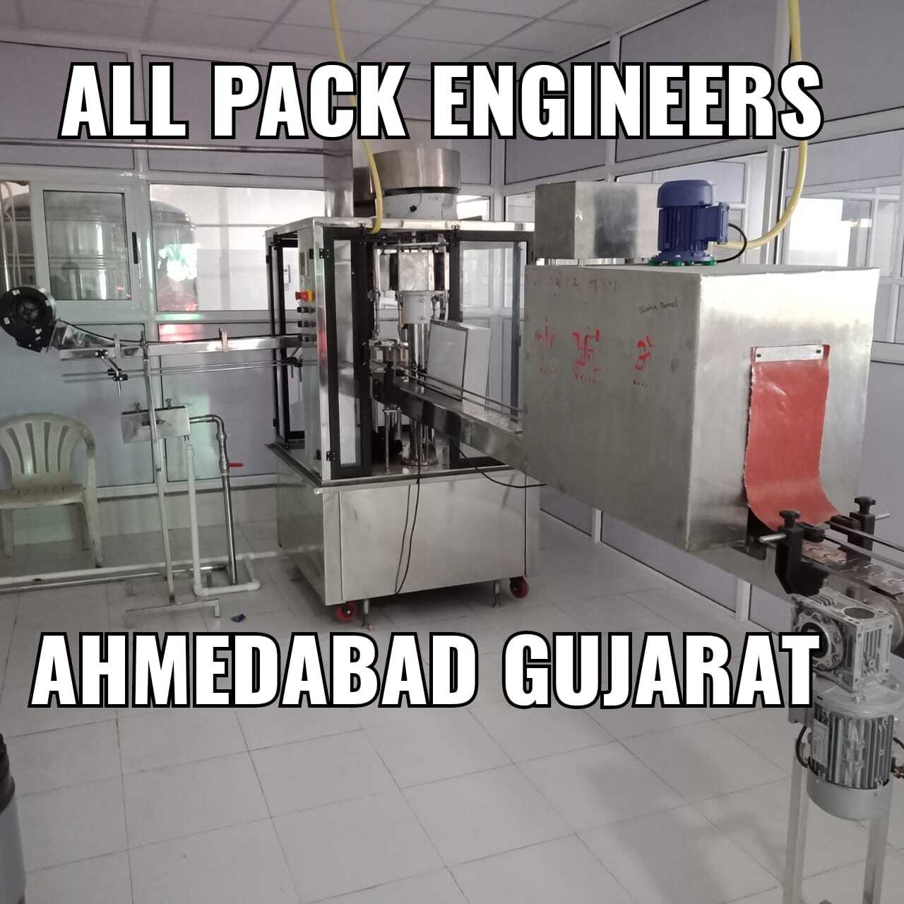 Mineral Water Packing Machine - Stainless Steel, 13x5x6 Inches | Automatic, Plc Control, Highly Efficient, Heavy Duty, 30 To 90 Capacity
