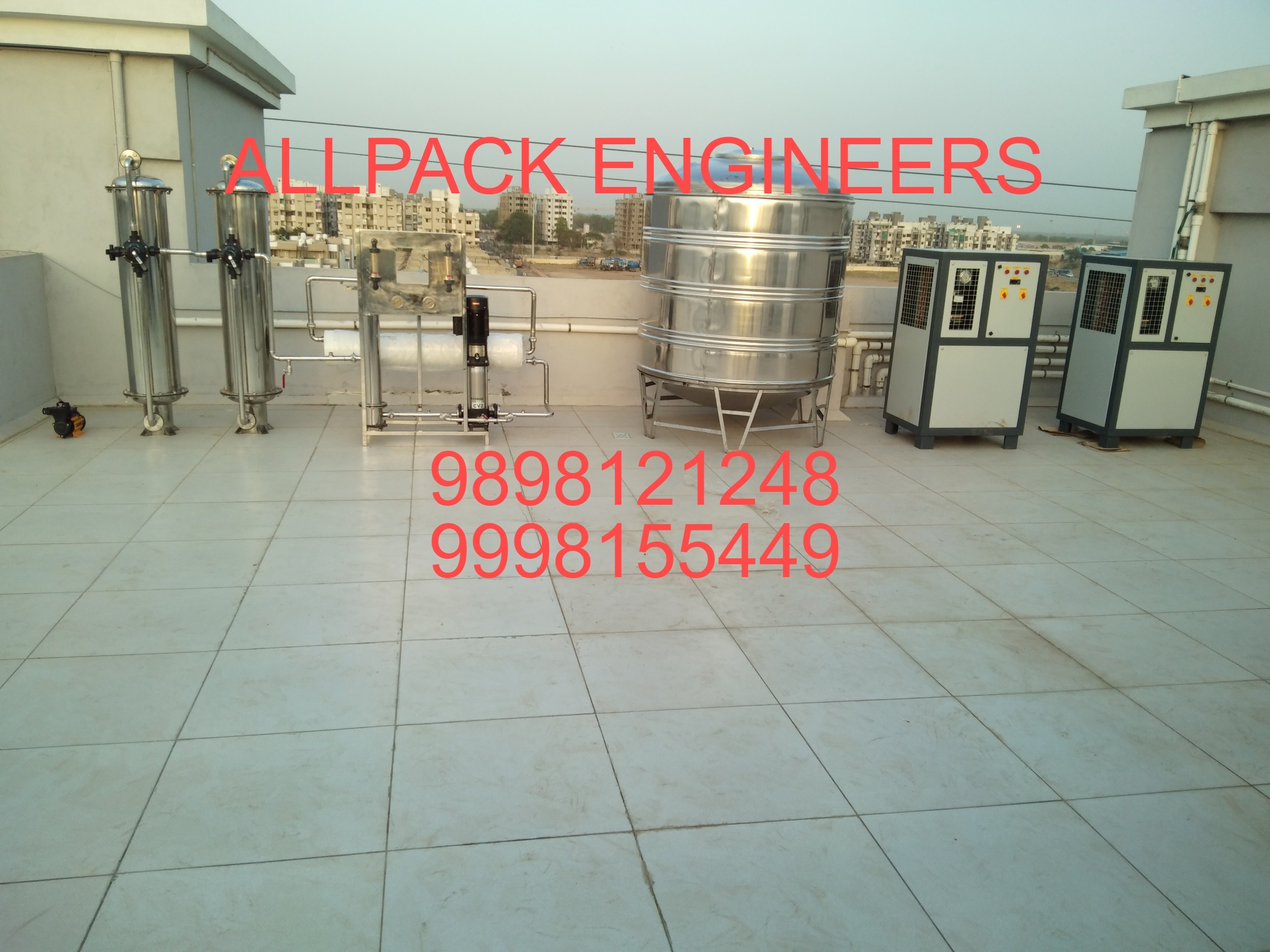 Mineral Water Packing Machine - Stainless Steel, 13x5x6 Inches | Automatic, Plc Control, Highly Efficient, Heavy Duty, 30 To 90 Capacity