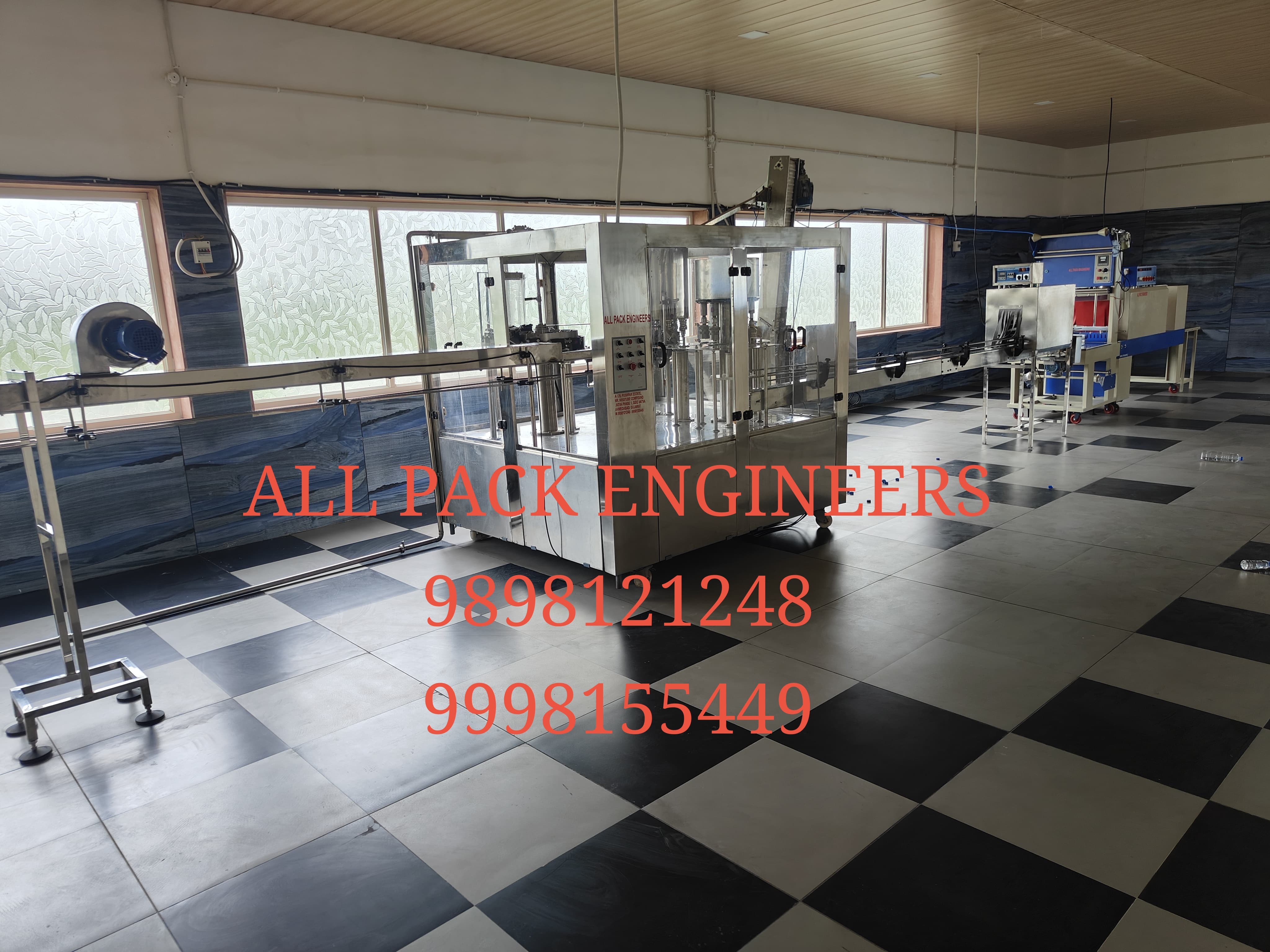 Full Automatic 90 Bpm Bottling Machine