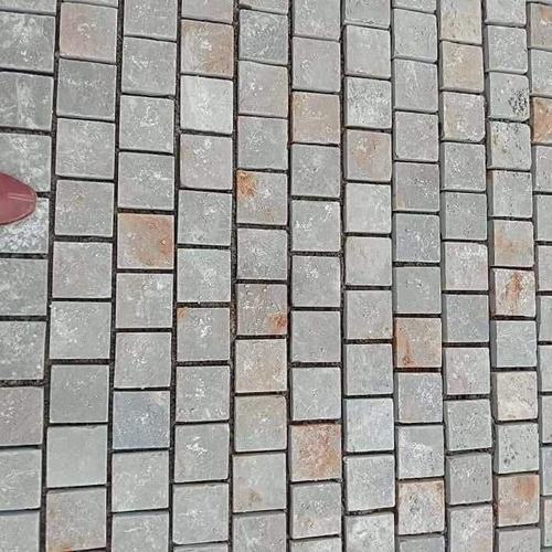 Natural Cobble Stone - Natural Granite Block Customized Sizes Unique Texture With Stain And Scratch Resistance