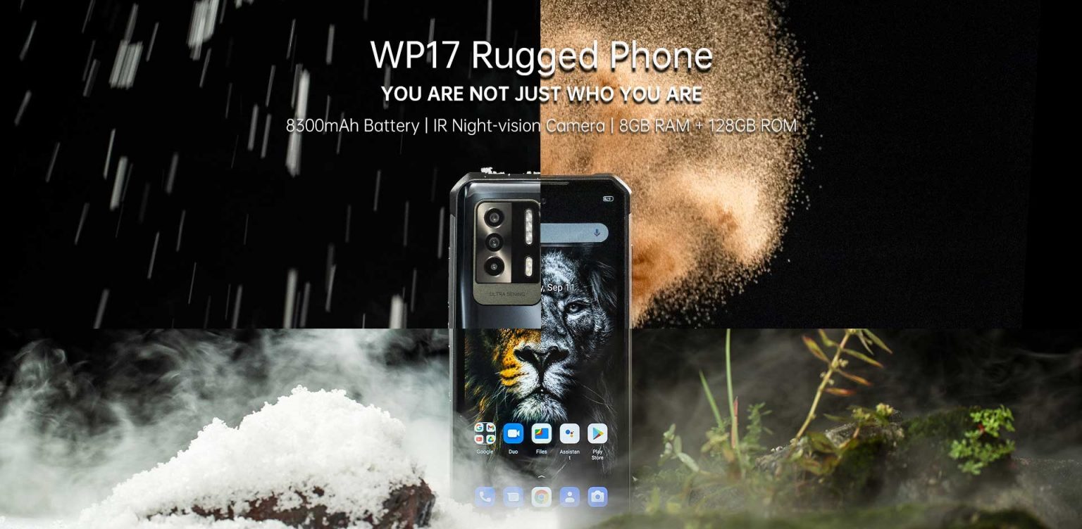 Black Oukitel Mobiles Wp 17