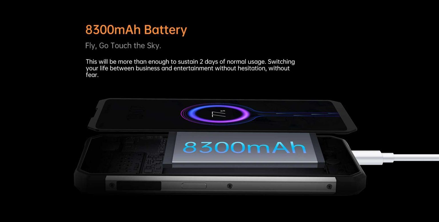 Black Oukitel Mobiles Wp 17