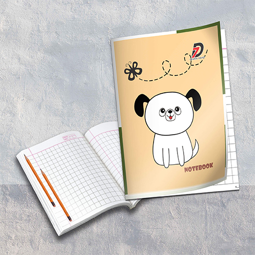 Hindi Notebook - Binding: Center Stitched