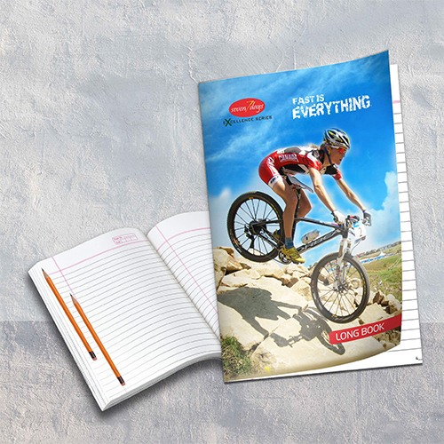 Perfect Bound Long Book - Material: Paper