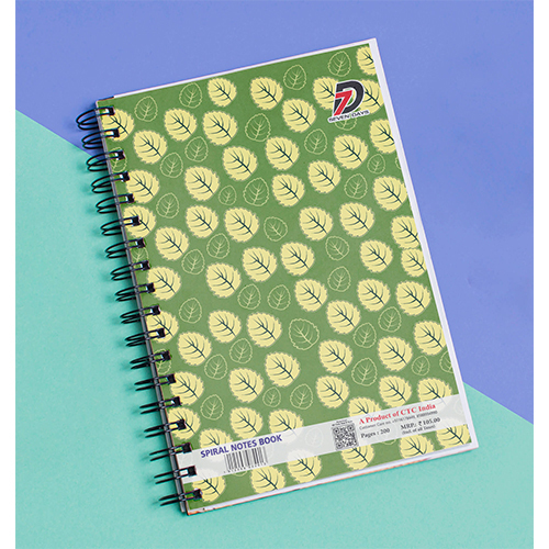 Spiral Notebook - Durable Paper, A5 Size, Elegant Blue Cover | Ideal For Note-taking And Journaling