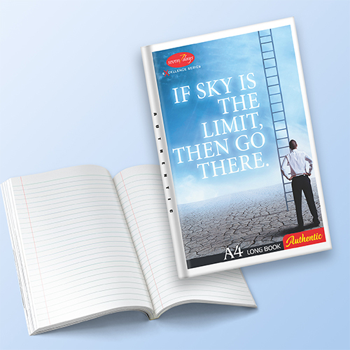 A4 Long Book - Binding: Spiral