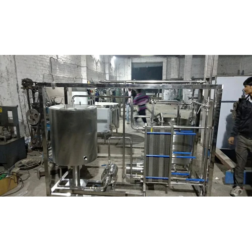 Milk Pasteurization Plant - Stainless Steel, 420 Voltage | Automatic and Computerized Dairy Milk Plant Machinery