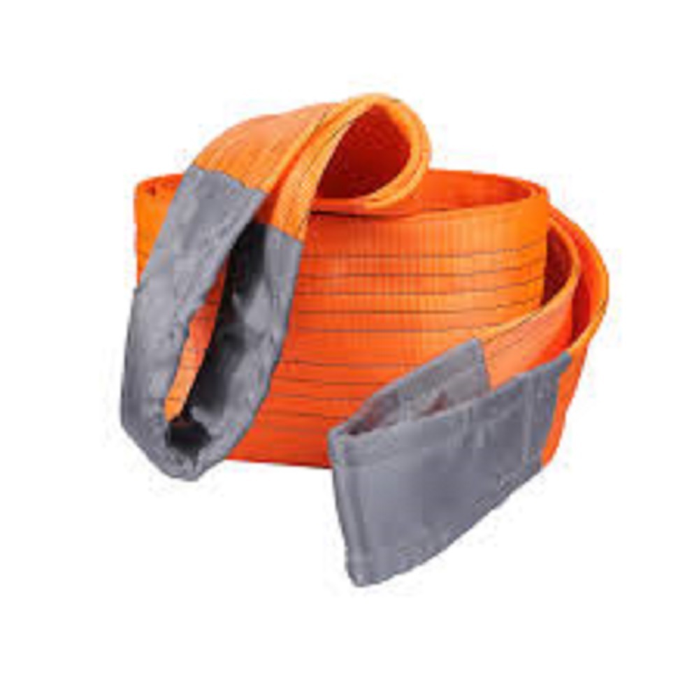 Webbing Sling - 3 Ton X 3 Meter | Polyester Material, Rectangular Shape, 75mm Thickness, All Sizes Available