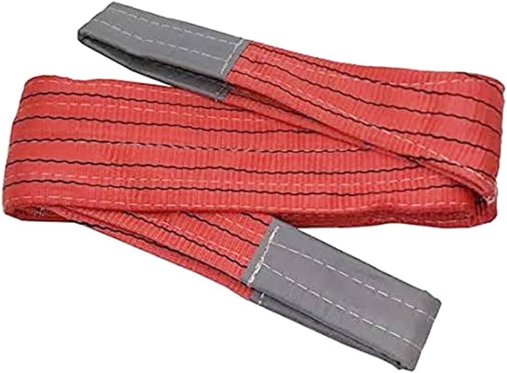 Webbing Sling - 3 Ton X 3 Meter | Polyester Material, Rectangular Shape, 75mm Thickness, All Sizes Available