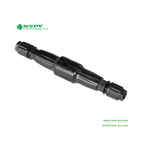 Black Nspv 4f2-15 Tuv Certified Detachable Solar Fuse Connector 1500vdc For Solar Y Connector Mc4 Inline Fuse