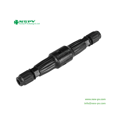 Black Nspv 4f2-15 Tuv Certified Detachable Solar Fuse Connector 1500vdc For Solar Y Connector Mc4 Inline Fuse