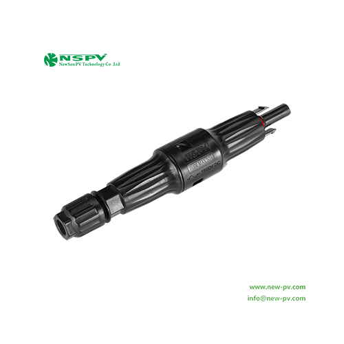 Tuv Certified Pv 4f3-15 Ip68 Waterproof Solar Fuse Connectors 1500vdc 50a For Solar System Protection - Color: Black