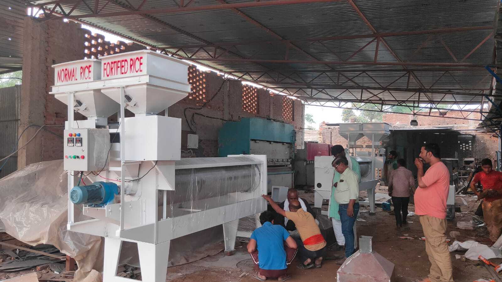 Automatic Fortified Rice Blending Machine - Power: 2 Horsepower (Hp)