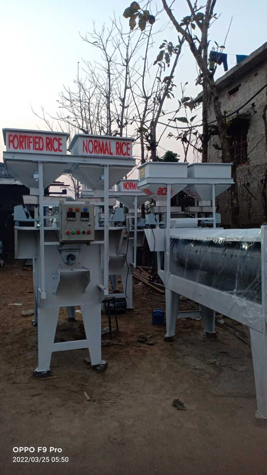 Automatic Fortified Rice Blending Machine - Power: 2 Horsepower (Hp)