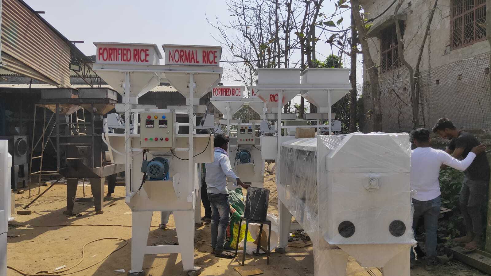 Automatic Fortified Rice Blending Machine - Power: 2 Horsepower (Hp)