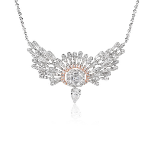 Diamond Hush Pendant Set Good