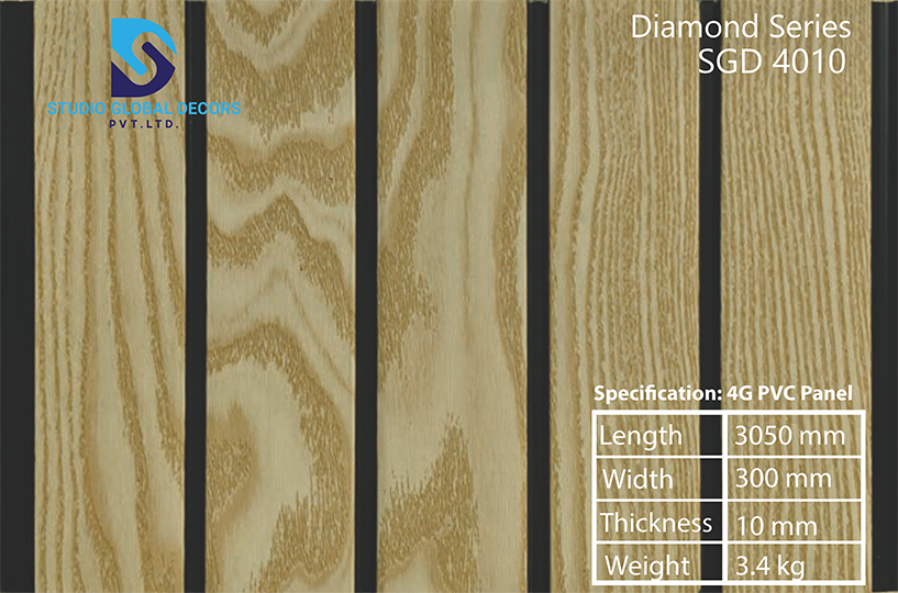 Pvc Fluted Panel - Color: More Than 50 Designs Available