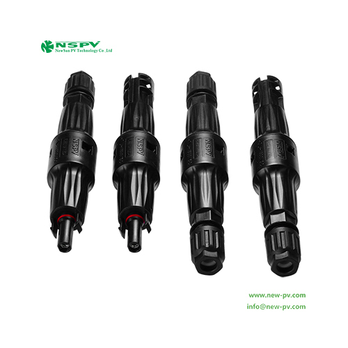 Black Mc4 Fuse Connector 1500vdc Solar Fuse Connector Max.50a With Tuv Certificate