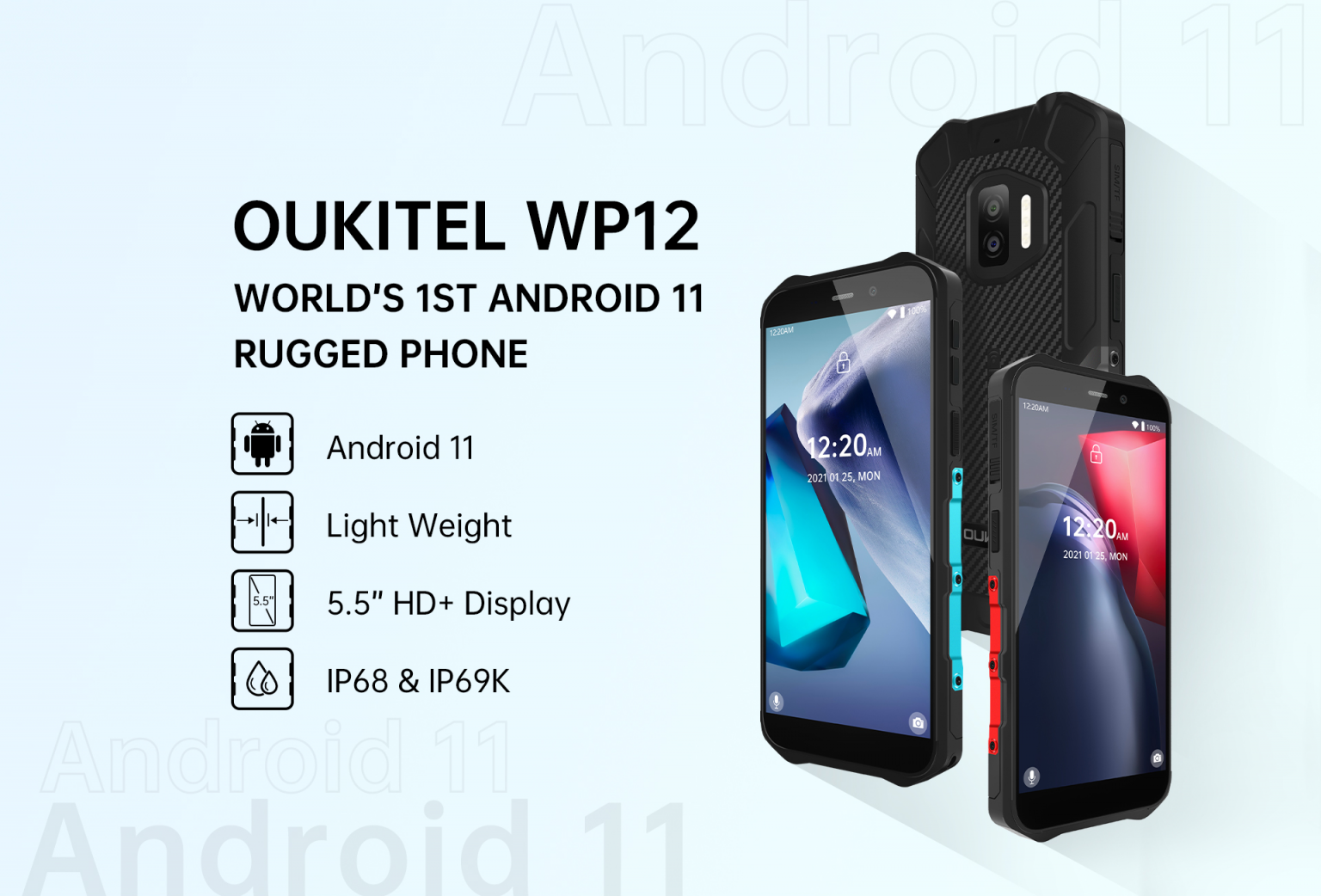 Oukitel Mobiles Wp 12 - Android Version: 11