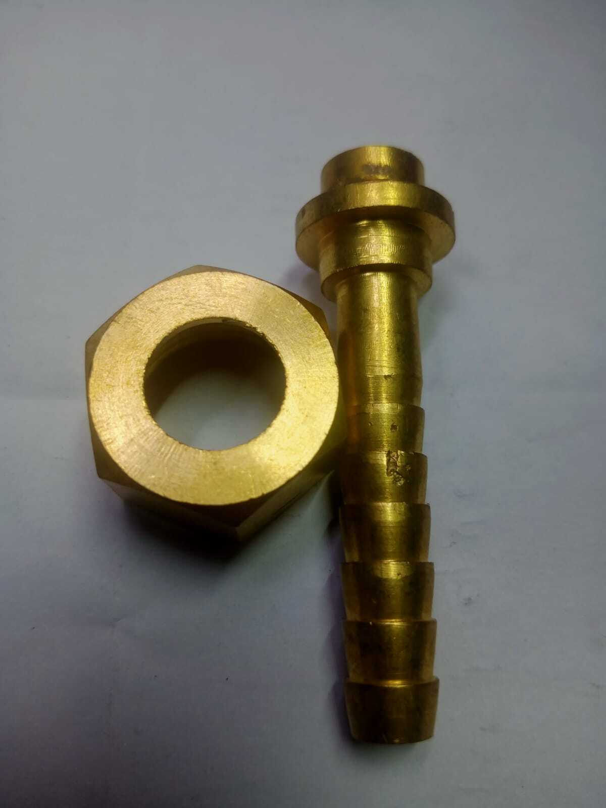 Nut Nipple - Durable Polypropylene Material, Standard Size | Leak-proof Design, Easy Installation, Versatile Use