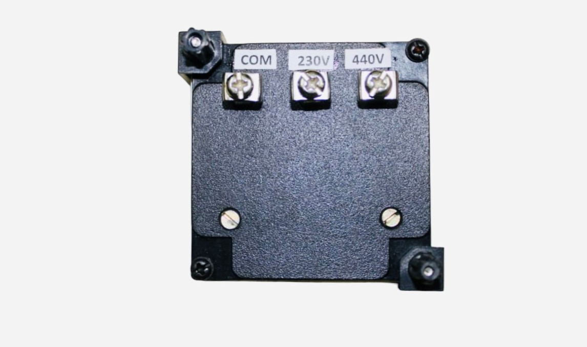Frequency Meter - Plastic, 72mm Sq., White Color | 1% Accuracy, 45-55hz Range, Analog Display, Ideal For Generators, Panels, Switch Boards